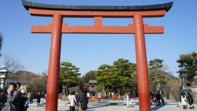 鶴岡八幡宮 三の鳥居 神奈川県鎌倉市雪ノ下 Yahoo ロコ