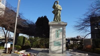 勝海舟銅像 東京都墨田区吾妻橋 Yahoo ロコ