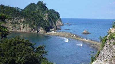 堂ヶ島のトンボロ 瀬浜海岸 静岡県賀茂郡西伊豆町仁科 Yahoo ロコ