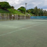 大石公園テニスコートの写真